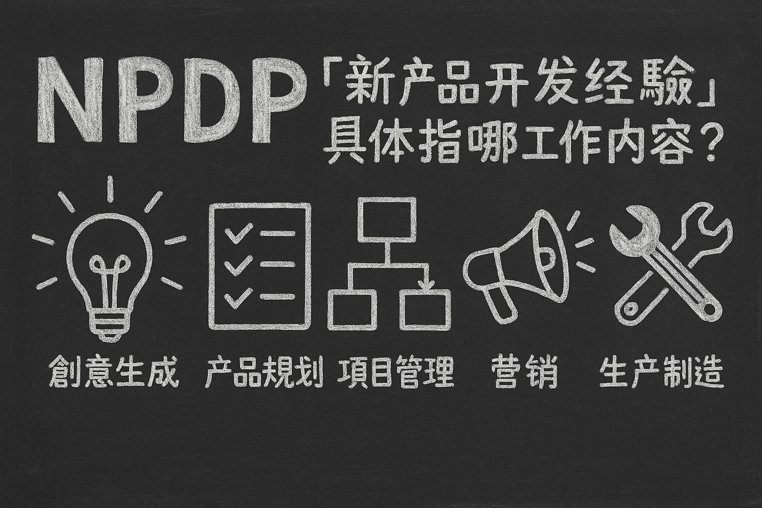 NPDP中“新产品开发经验”具体指哪些工作内容.png NPDP中“新产品开发经验”具体指哪些工作内容.png